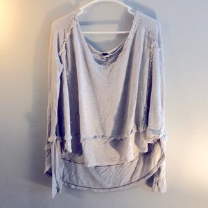 Off the shoulder shirt